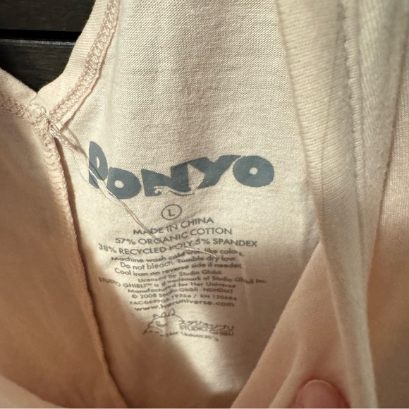 Ponyo Women's Graphic Tank Top - Pink - Picture 3 of 4